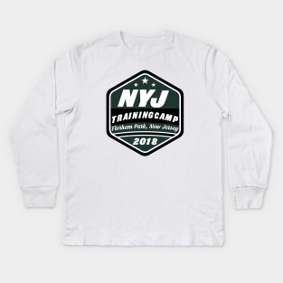 Football TRAINING CAMP Florham Park, NJ!!! Kids Long Sleeve T-Shirt